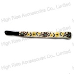 Flowers Print Ribbon Elastic Headband