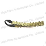 Golden Wave Shape Headband