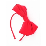 Big Red Bow Alice Band