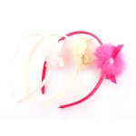 Mesh Flowers Alice Band For Kids