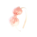 Pink Felt Bow Alice Band