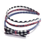 Cute Floral Alice Band Set for Kids