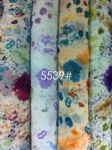 Dyeing Flower Pattern Fabric