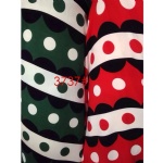 Polka Dots Cartoon Color Pattern Fabric Suit For AW