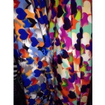 Colorful Hearts Pattern Fabric Suit For AW