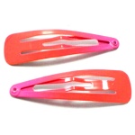 Two Color Snap Clip Hair Clip