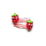 Cartoon Strawberry Hair Clip