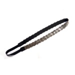 Beaded Pattern Elastic Headband