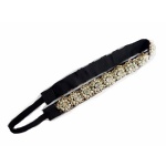 Beads And Sequins Flower Elastic Headband