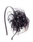 Tulle Fringe Lace Sequin Flower Alice Band