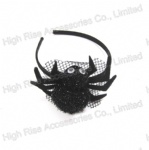 Halloween Spider Mesh Hat Headband Party Headband