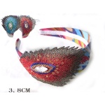 Embroidered Peacook Tail Ethnic Alice Band