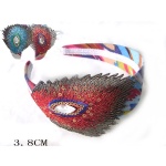 Embroidered Peacook Tail Ethnic Alice Band