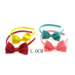 Satin Bow Alice Band