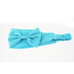 Polka Dots Bow Elastic Headband