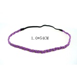 Ball Chain Braied Elastic Headband