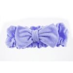 Terry Bow Headband For Winter