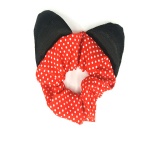 Dotted Cat Ear Scrunchie