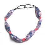 Colorful Pattern Knotted Chiffon Headband