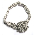 Animal Pattern Flower Elastic Headband