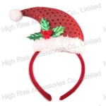 Christmas Sequin Hat Headband, Party Headband, Promotional Gift