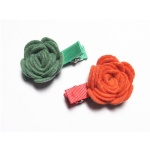 Cute Rose Hair Clip Duck Clip