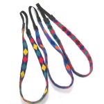 Double Faced Colorful GEO Pattern Elastic Headband