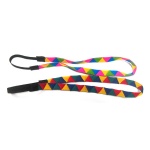 Double Faced Colored Triangle Elastic Headband