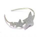 Slilver Glitter Star Headband Alice Band