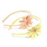 Embroidered Flower Alice Band