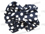 Navy Jasmine Turban/hair band/Bandana