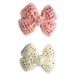 Colorful AB Crystal Bow Hair Clip