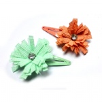 Fringe Flower Hair Clip