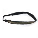 Golden Sequins With Balls Chain Elastic Headband