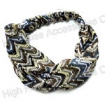 Ethnic GEO Pattern Woven Headwrap