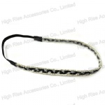 Crystal Edge Woven Elastic Headband