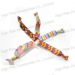 Rainbow Color Stripes Hair Tie Hair Elastic Band Hair Band