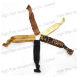 Plain And Leopard Elastic Hair Tie Hair Band