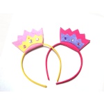 Felt Crown Alice Band Tiara Headband Party Band