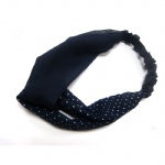 Glitter Dots Chiffon Double Side Headwrap Headband