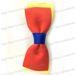 Double Color Grosgrain Ribbon Bow Hair Clip