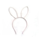 Beaded Bunny Ear Headband, Party Alice Band