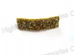 Glitter Crystal Felt Hair Clip