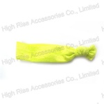 Yellow Elastic Hair Tie, Knotted Hair Elastic