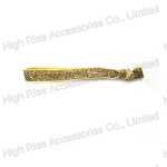 Golden Glitter Hair tie, Knotted Hair Elastic