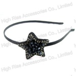 Crystal And Beads Stars Charm Alice Band, Party Headband