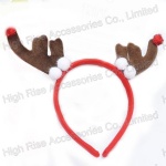 Christmas Reindeer Antlers and Pom Pom Headband Party