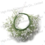 Tiny White Flower Bracelet,Wrist Flower,Bride Flower