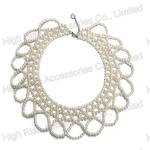 Pearls Falbala Collar