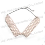 Pearls Hollow-out Collar